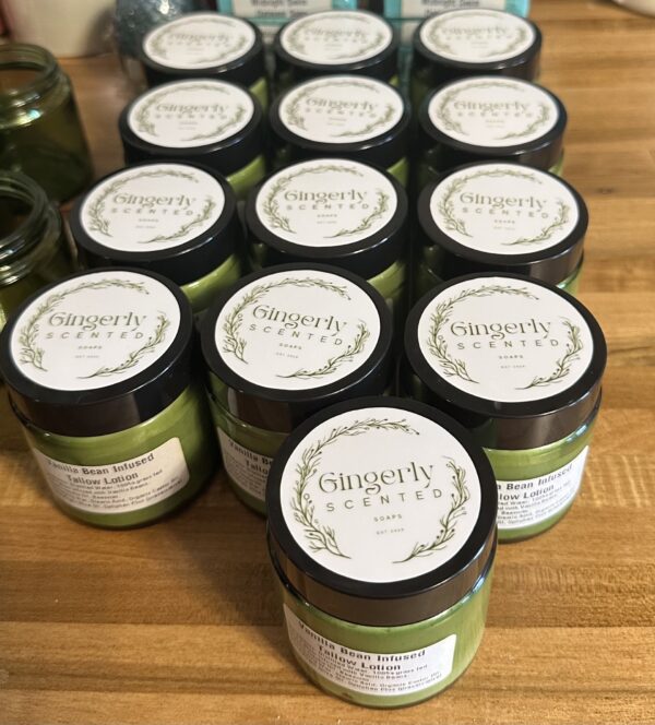 Vanilla Bean Deep Moisture Tallow Lotion